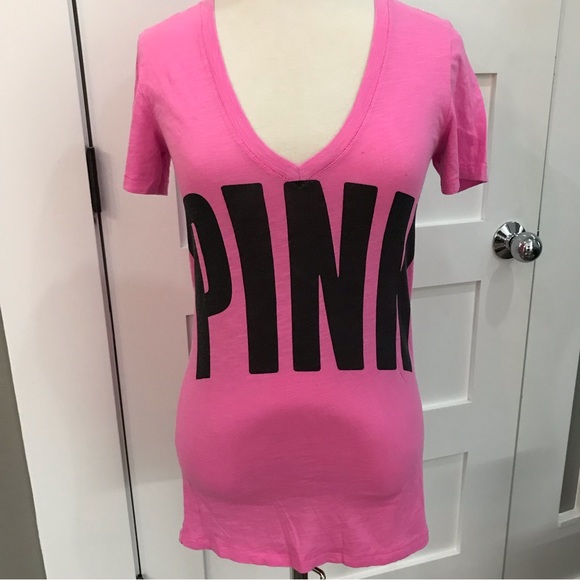 Pink Victoria secret Tops - Pink Victoria’s Secret T-shirt